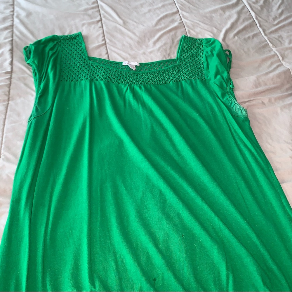 Green old navy top